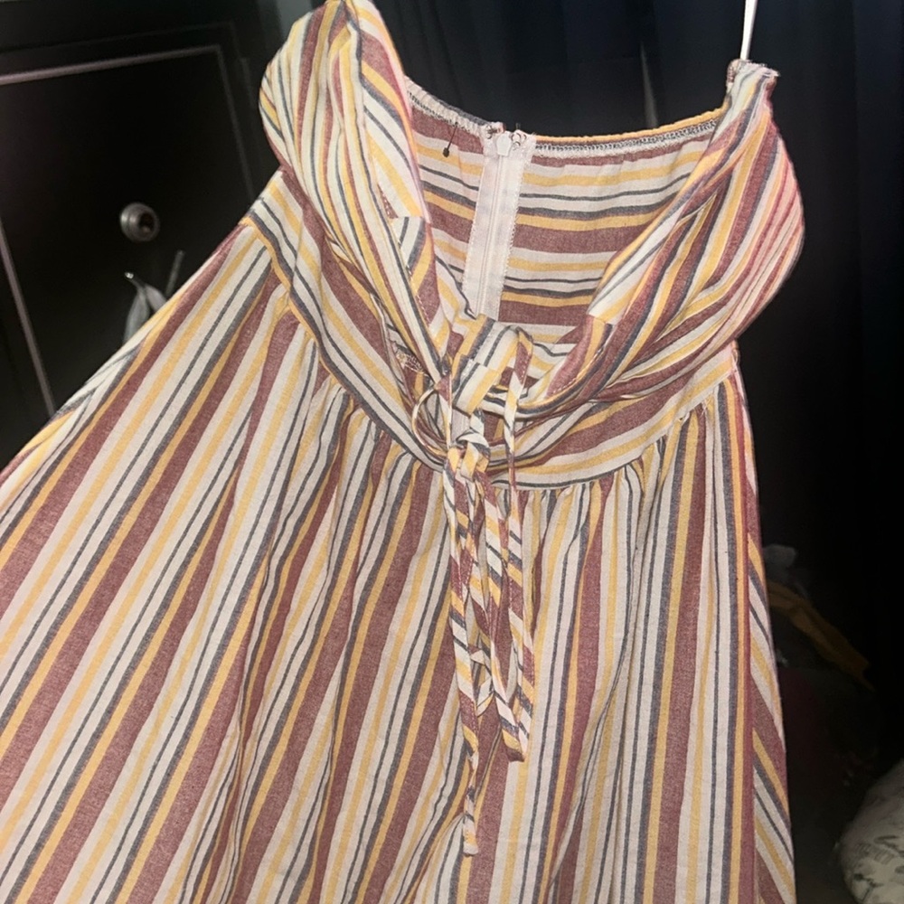 Dress size medium full length sleeveless